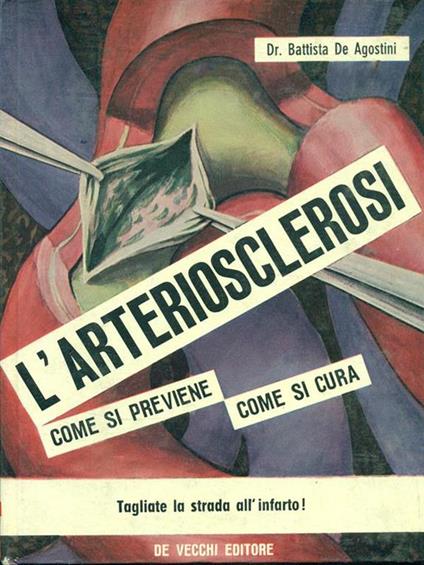 L' arteriosclerosi - Battista De Agostini - copertina