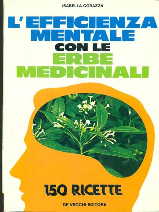 L' efficienza mentale con le erbe medicinali - copertina