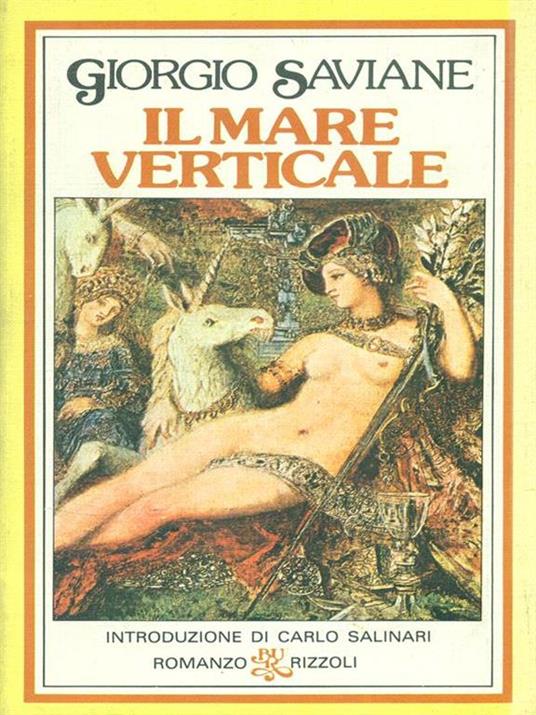 Il mare verticale - Giorgio Saviane - copertina