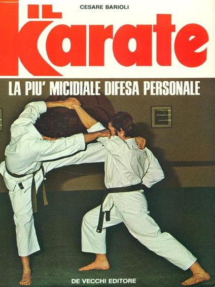 Il karate - Ceesare Barioli - copertina