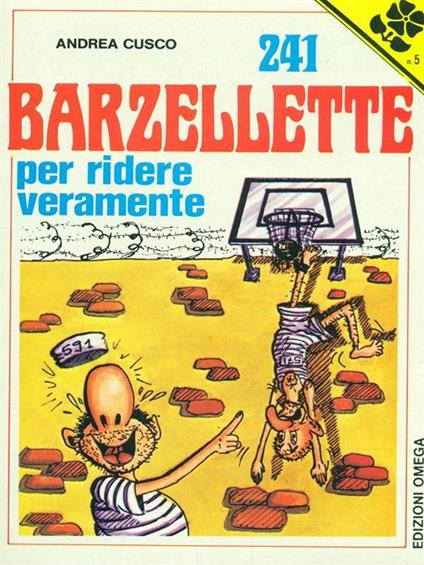 Barzellette per ridere veramente - Andrea Cusco - copertina