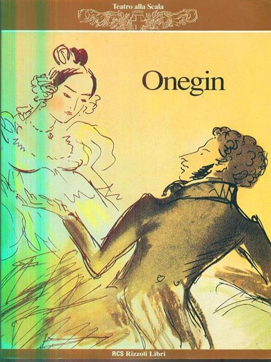 Onegin stagione 1992/93 - copertina