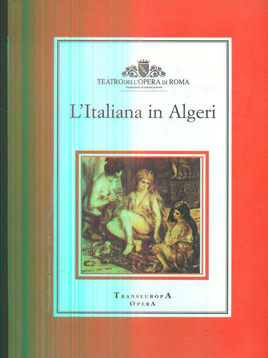 L' Italiana in Algeri - copertina