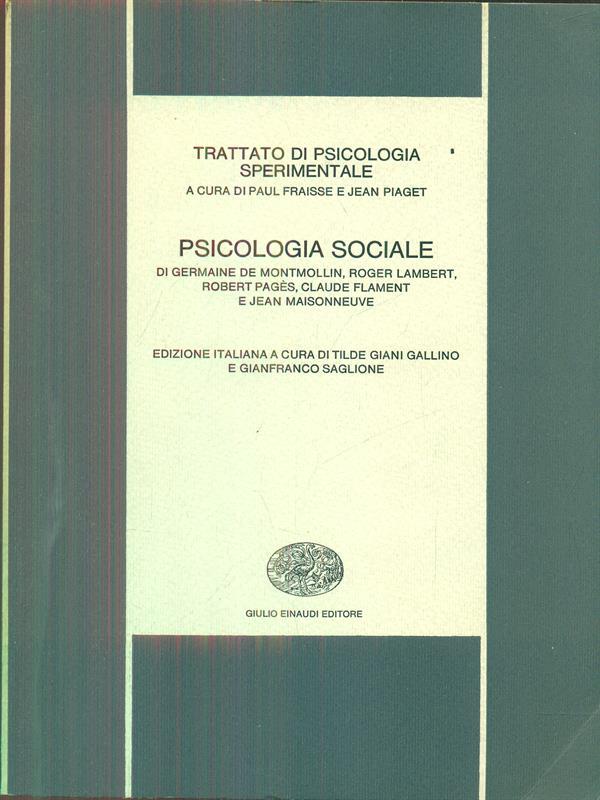 Psicologia sociale