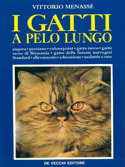 I gatti a pelo lungo - Vittorio Menassé - copertina