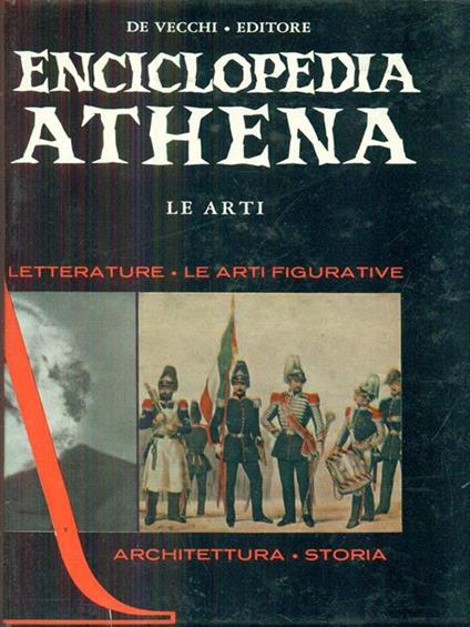 Enciclopedia Athena Le arti - copertina
