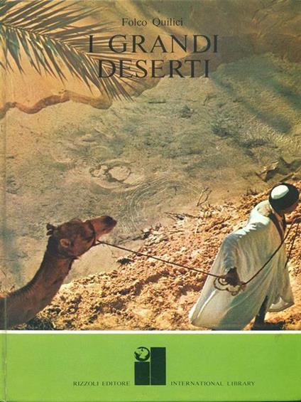 I grandi deserti - Folco Quilici - copertina