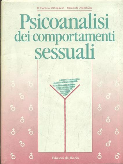 Psicoanalisi dei comportamenti sessuali - copertina