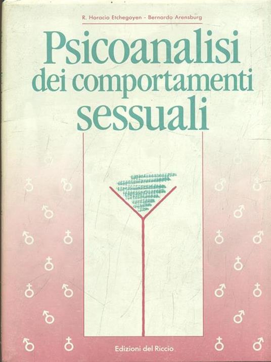 Psicoanalisi dei comportamenti sessuali - copertina