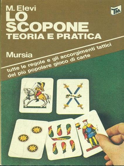 Lo scopone - M. Elvi - copertina