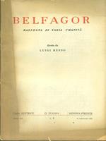 Belfagor Anno XIII n. 1/31 Gennaio 1958