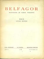 Belfagor Anno VI n. 6/30 Novembre 1951