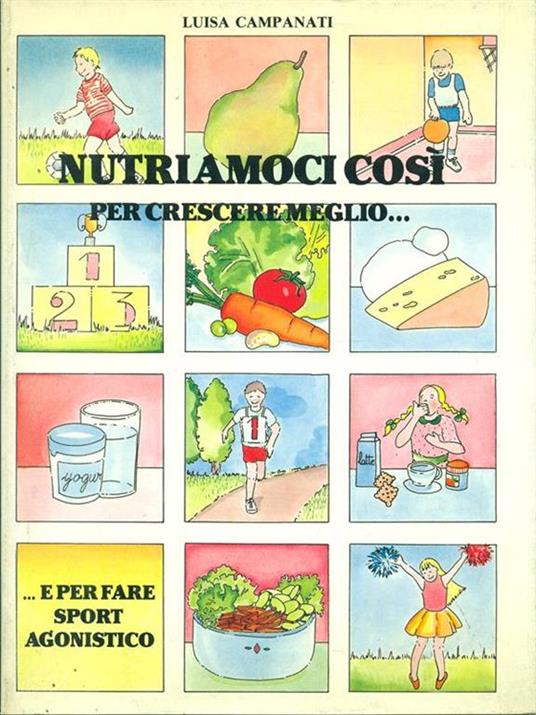 Nutriamoci così - Luisa Campanati - copertina