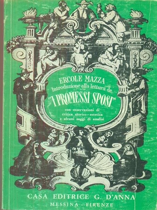 Introduzione alla lettura De I PromessiSposi - copertina