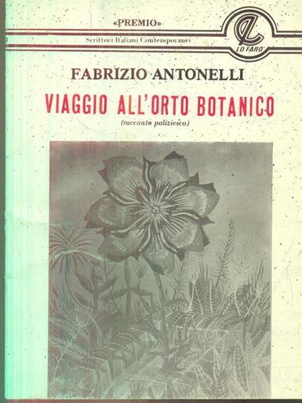 Viaggio all'orto botanico - copertina