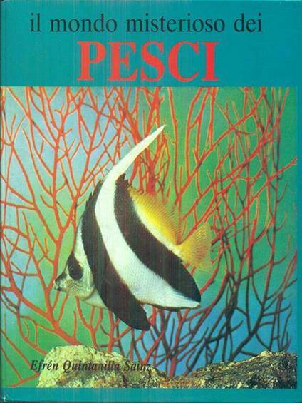 Il mondo misterioso dei pesci - copertina