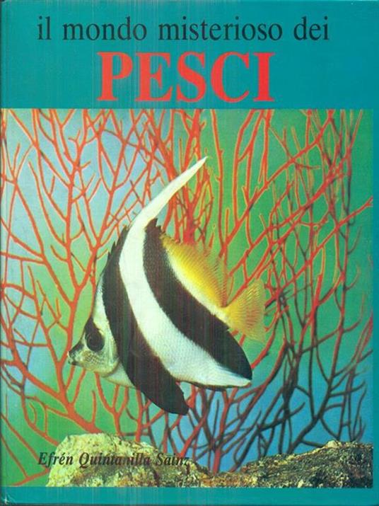 Il mondo misterioso dei pesci - copertina
