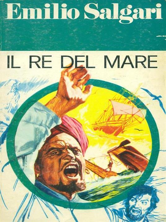 Il re del mare - Emilio Salgari - copertina
