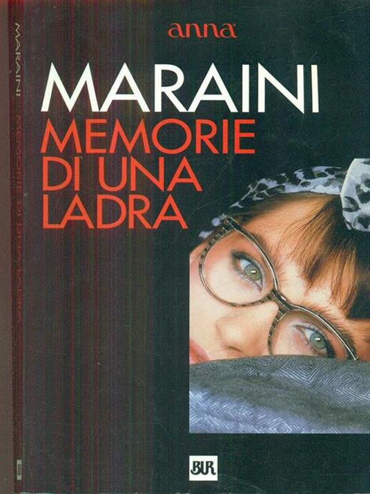 Memorie di una ladra - Dacia Maraini - copertina