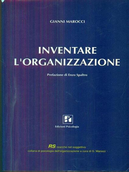Inventare l'organizzazione - copertina