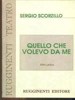 Quello che volevo da me