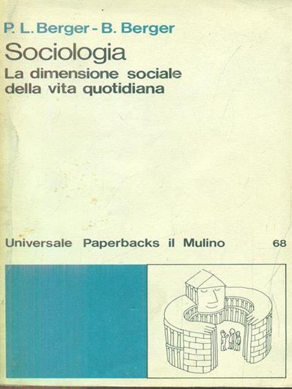 Sociologia - Berger Berger - copertina