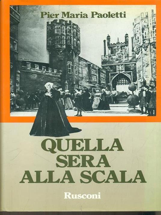 Quella sera alla Scala - P. Maria Paoletti - copertina