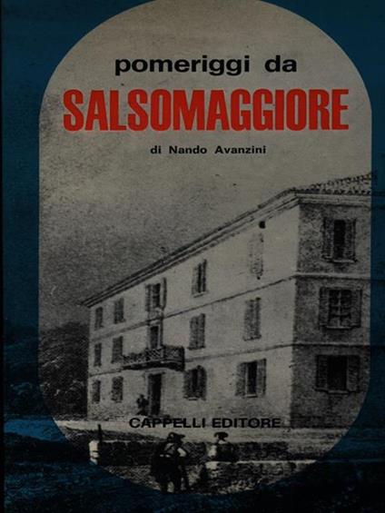 Pomeriggi da Salsomaggiore - Nando Avanzini - copertina