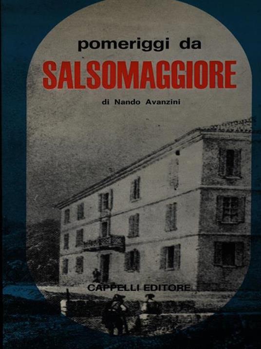 Pomeriggi da Salsomaggiore - Nando Avanzini - copertina