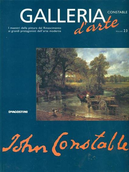 Galleria d'arte. Constable - copertina