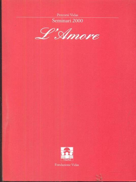 L' amore seminari 2000 - copertina
