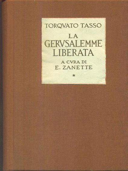 La gerusalemme liberata - Torquato Tasso - copertina
