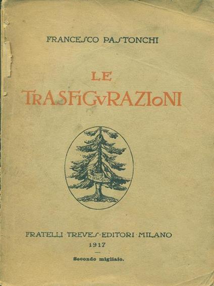 Le trasfigurazioni - copertina