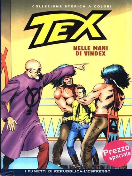 Tex 18. Nelle mani di Vindex - Gianluigi Bonelli - copertina
