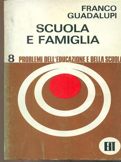 Scuola e famiglia - copertina