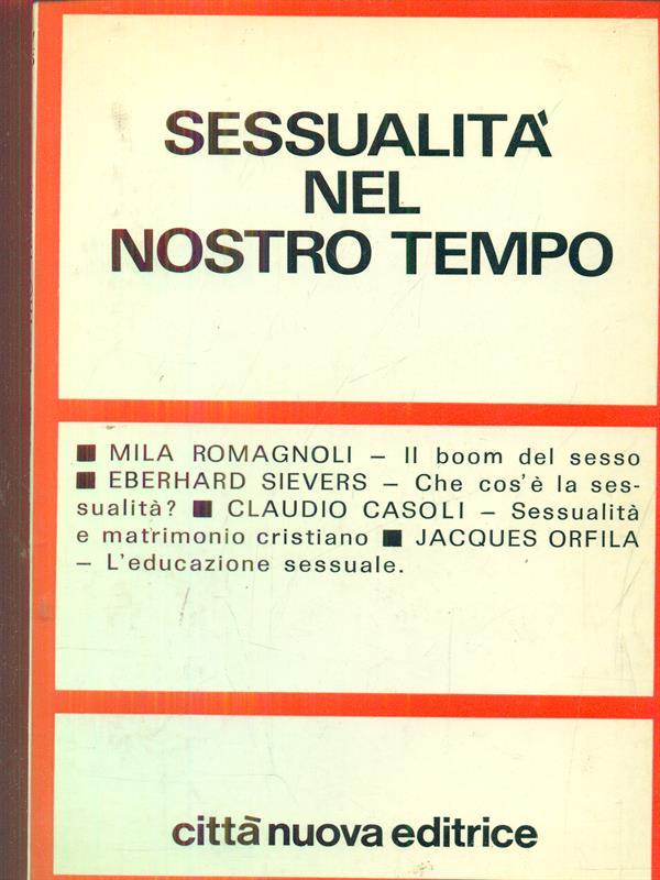 sessualità nel nostro tempo