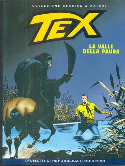 Tex la valle della paura - copertina