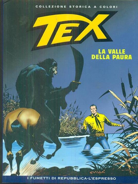 Tex la valle della paura - copertina