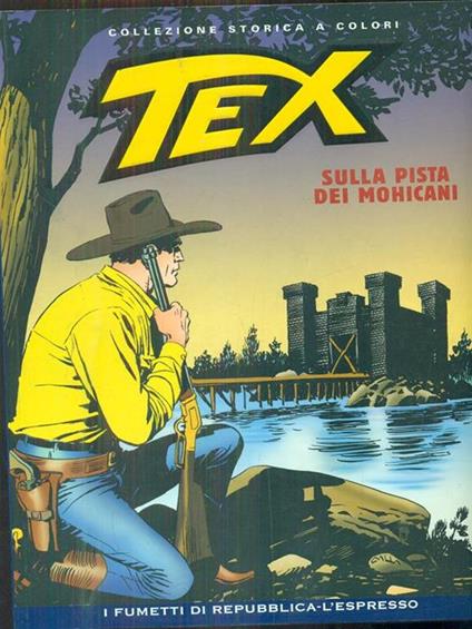 Tex sulla pista dei mohicani - copertina