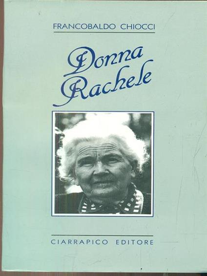 Donna rachele - copertina