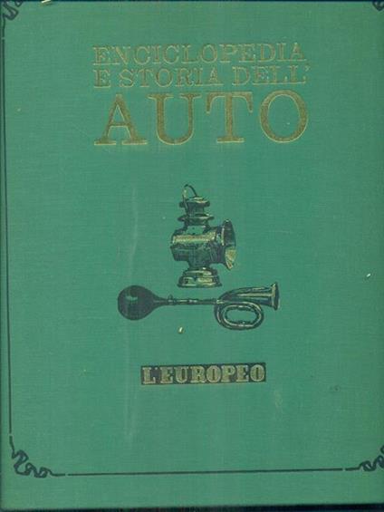 Enciclopedia e storia dell'auto - copertina