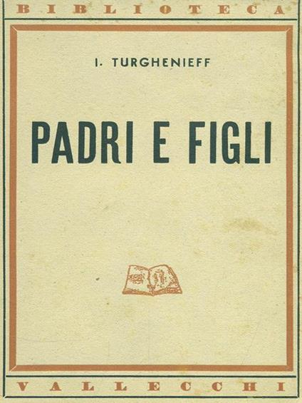 Padri e figli - Ivan Turgenev - copertina