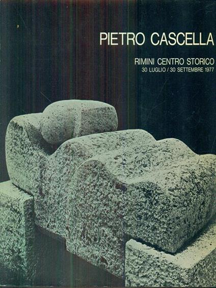 Piero cascella rimini centro storico 1977 - copertina
