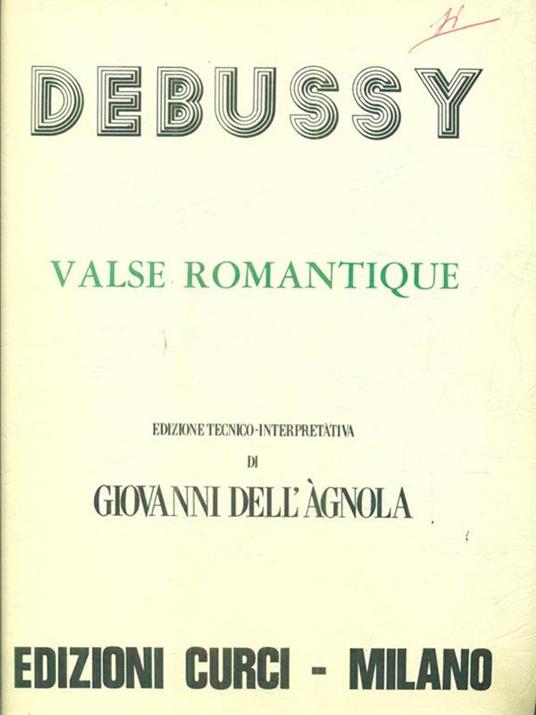 Valse romantique - copertina