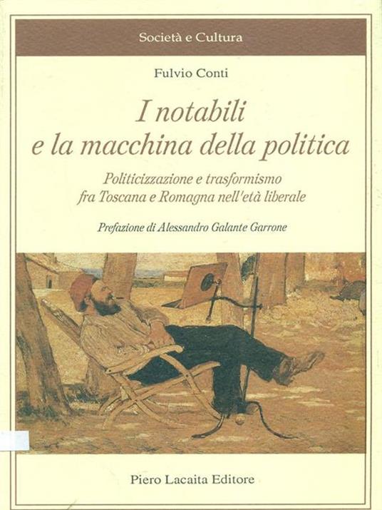I notabili e la macchina della politica - Flavio Conti - copertina