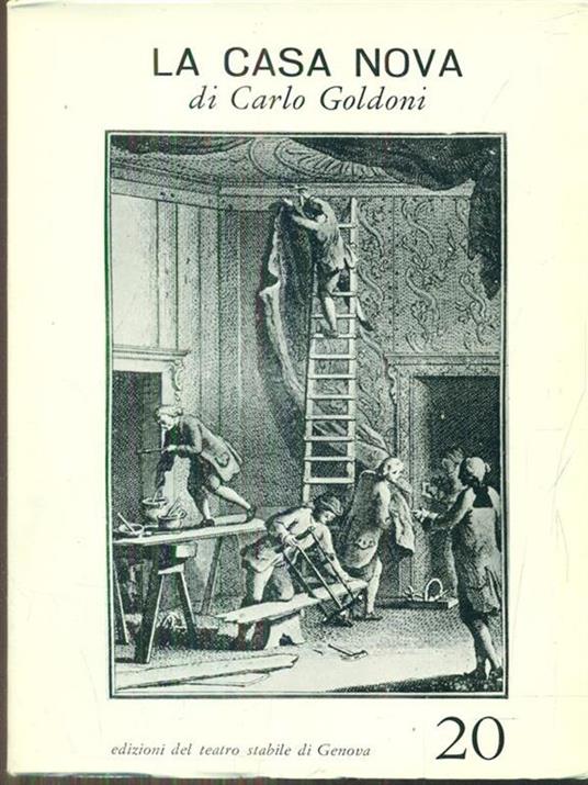 La casa nova - Carlo Goldoni - copertina