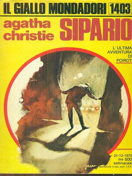 Sipario l'ultima avventura di Poirot - Agatha Christie - copertina