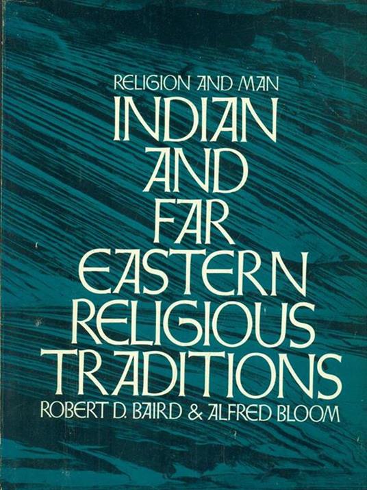 Indian and far eastern religioius traditions - copertina