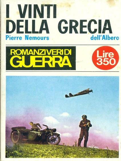 I vinti della Grecia - Pierre Nemours - copertina