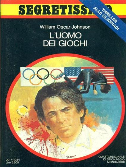 L' uomo dei giochi - William Weber Johnson - copertina